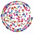 100pcs Bear Polymer clay Spacer Beads for Women girls Jewelry Making DIY Bracelet Necklace Hair clip Accessories (Bear)