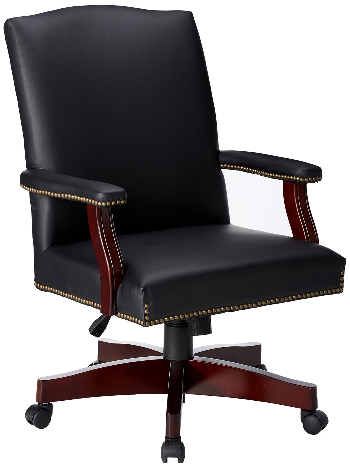 Lorell Traditional Executive Bonded Leather Chair