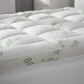 Cooling Mattress Topper - King Size | Plush Pad Mattress Topper For Back Pain Relief, 8-21 ' Deep Pocket | Viscose Made From Ba