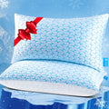 Qutool Shredded Memory Foam Pillows King Size Set Of 2 Firm, Adjustable Cooling Pillow For Side Sleeper, Supportive Fluffy Bed P