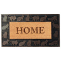 A1Hc Natural Coir And Rubber Large Door Mat, 18X30, Thick Durable Doormats For Door Entrance, Heavy Duty, Thin Profile Door Mat,