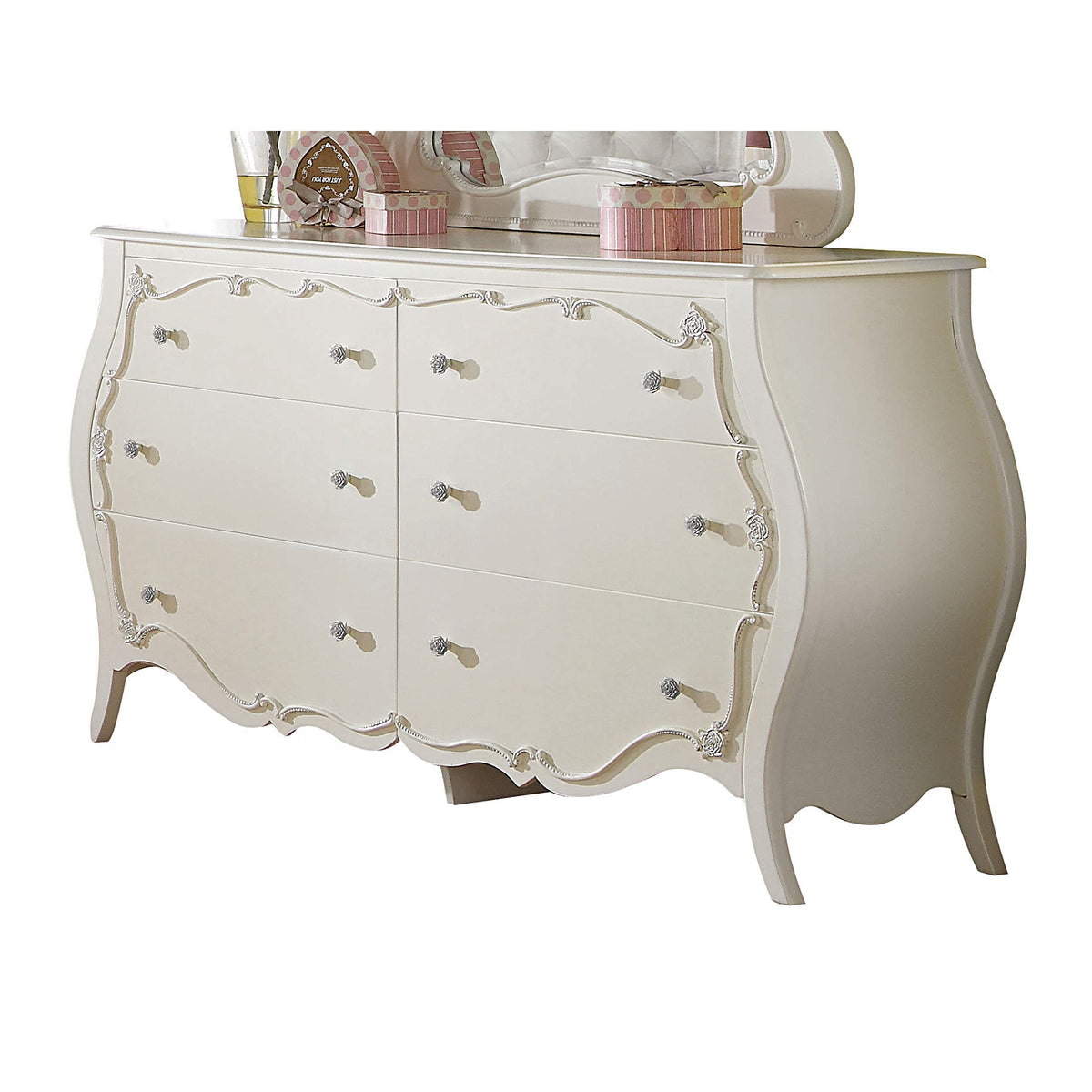 ACME Edalene Dresser - - Pearl White