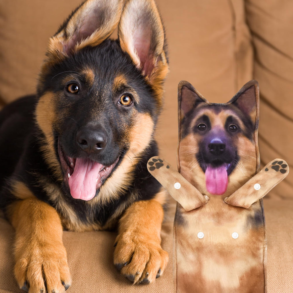 AGRIMONY Funny German Shepherd Hand Towels - Small, Ideal Gifts for Dog Lovers, Kitchen & Bathroom Decor