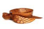 G6 Collection Wooden Handmade Turtle Fruit Decorative Bowl Centerpiece Hand Carved Art Home Decor Decoration Artwork Handcrafted