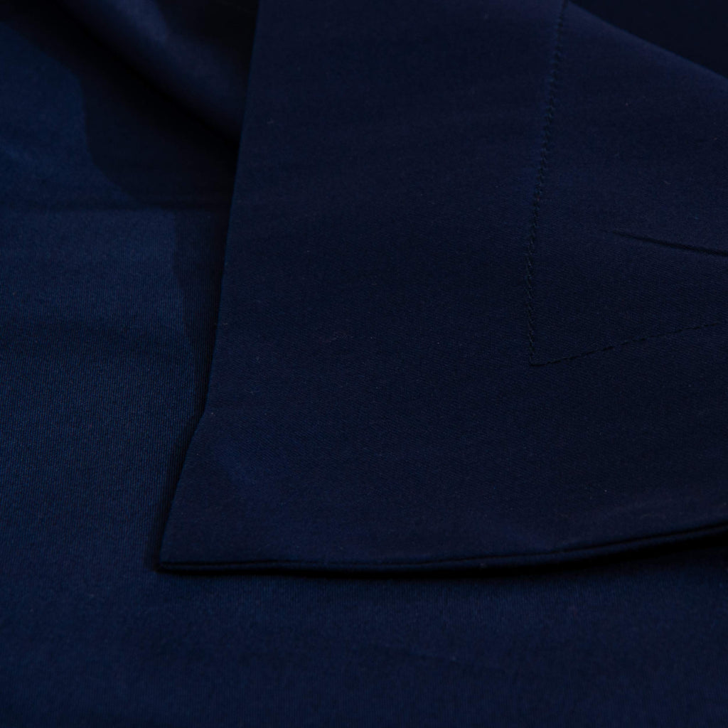 Ntbay 2 Pack 500 Thread Count 100% Egyptian Cotton Euro Pillow Shams, Super Soft And Breathable European Throw Pillow Covers, Square Pillow Cases, 26X26 Inches, Navy Blue