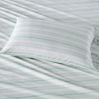 Comfort Spaces 100% Cotton Sheet Set Breathable, Lightweight, Soft With 14' Elastic Pocket Fits Up To 16' Mattress, All Season Cozy Bedding, Matching Pillow Case, King Good Vibes 4 Piece