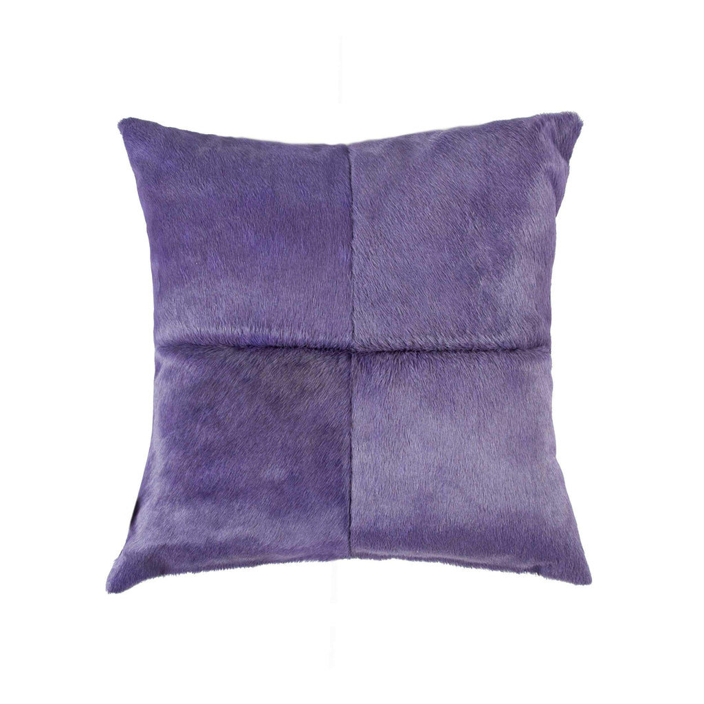 HomeRoots Decor 18-inch x 18-inch x 5-inch Purple Quattro - Pillow