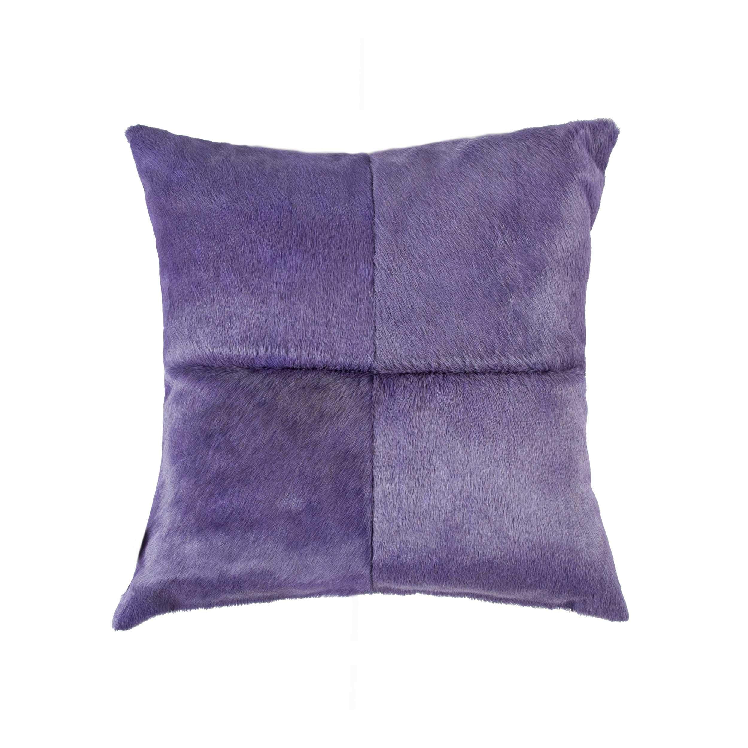HomeRoots Decor 18-inch x 18-inch x 5-inch Purple Quattro - Pillow