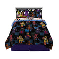 Franco Kids Bedding Super Soft Comforter And Sheet Set With Sham, 7 Piece Full Size, Five Nights At Freddy'S