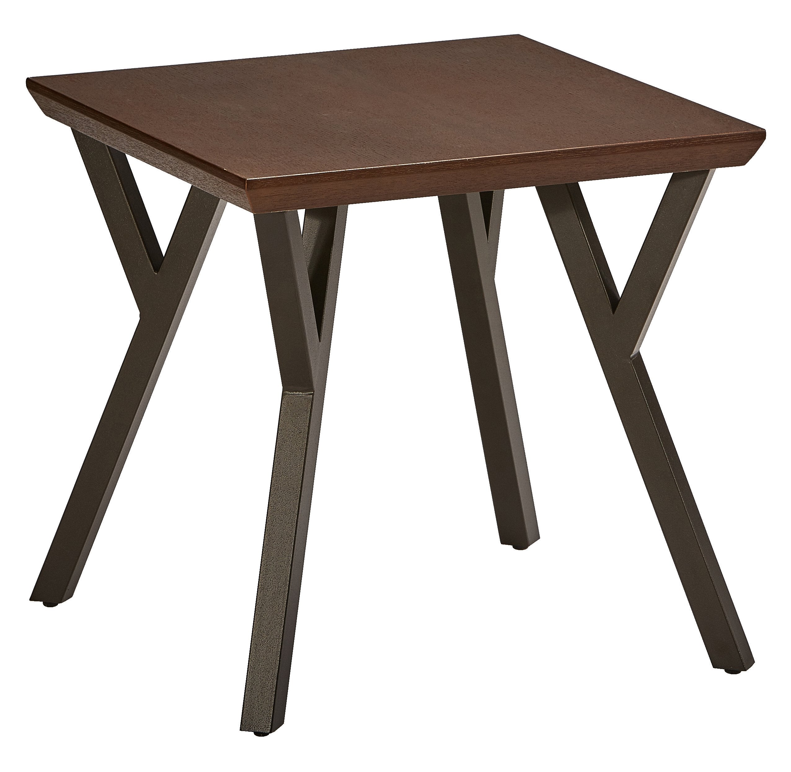 International Caravan Square End Table
