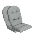 Arden Selections Oceantex Plush Modern Tufted Rocking Chair Cushion, 2 Pack, 20 X 18, Rain-Proof, Fade Resistant, Cushions For R