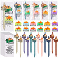 TecUnite 30 Sets Dumpster Gifts Bulk Christmas Employee Appreciation Team Inspirational Colored Dumpster Pen Stress Ball Awesome