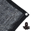 Agfabric 10X12Ft Shade Cloth 50% Sun Shade Cloth With Grommets For Garden Patio, Black