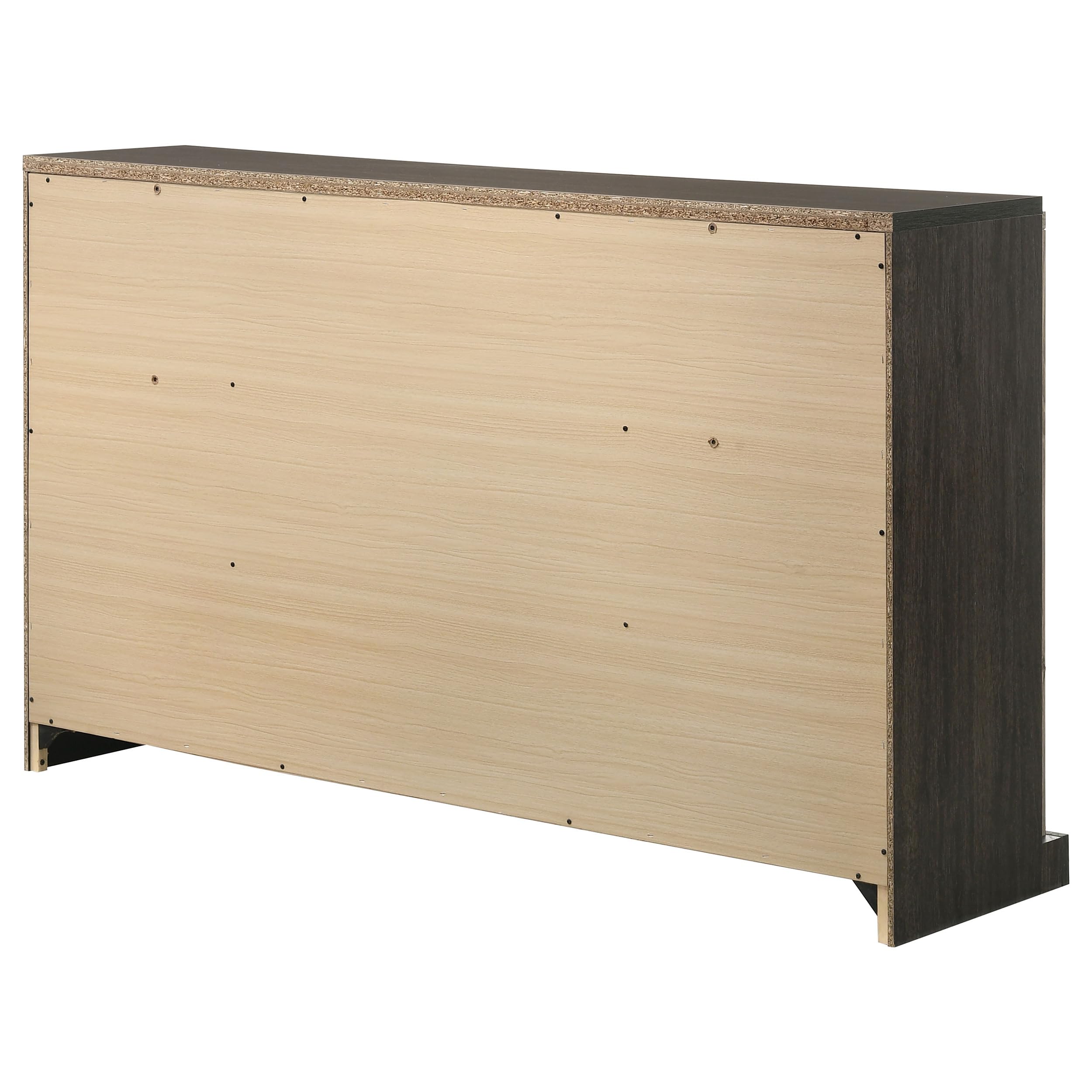 Coaster Home Furnishings Baker 6-Drawer Dresser Brown and Light Taupe