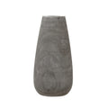 Creative Co-Op Paulownia Wood Grey Wash Vase