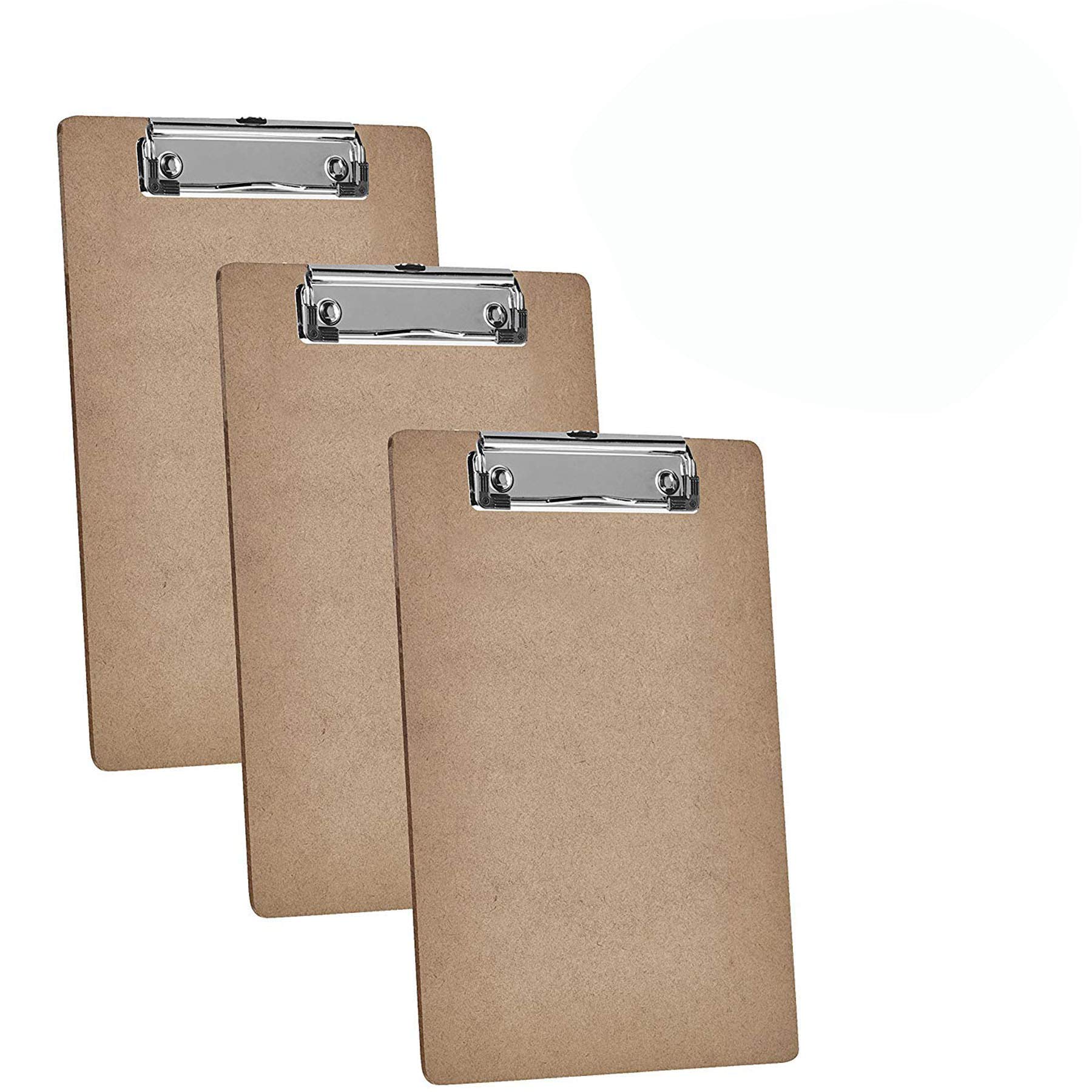 Acrimet Clipboard Memo Size A5 (9 1/8    X 6 3/8      ) Low Profile Clip (Hardboard) (3 Pack)