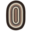 Brooklyn Braided Rug, 7X9, Brownstone
