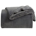 Kmuset Fleece Blanket Throw Size Dark Grey Lightweight Super Soft Cozy Fuzzy Bed Blankets Microfiber Factory Shop