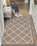 Dexi Front Door Mat 32X48, Non Slip Absorbent Entryway Doormat, Low Profile Thin Washable Entry Mats For Inside Home Entrance, G