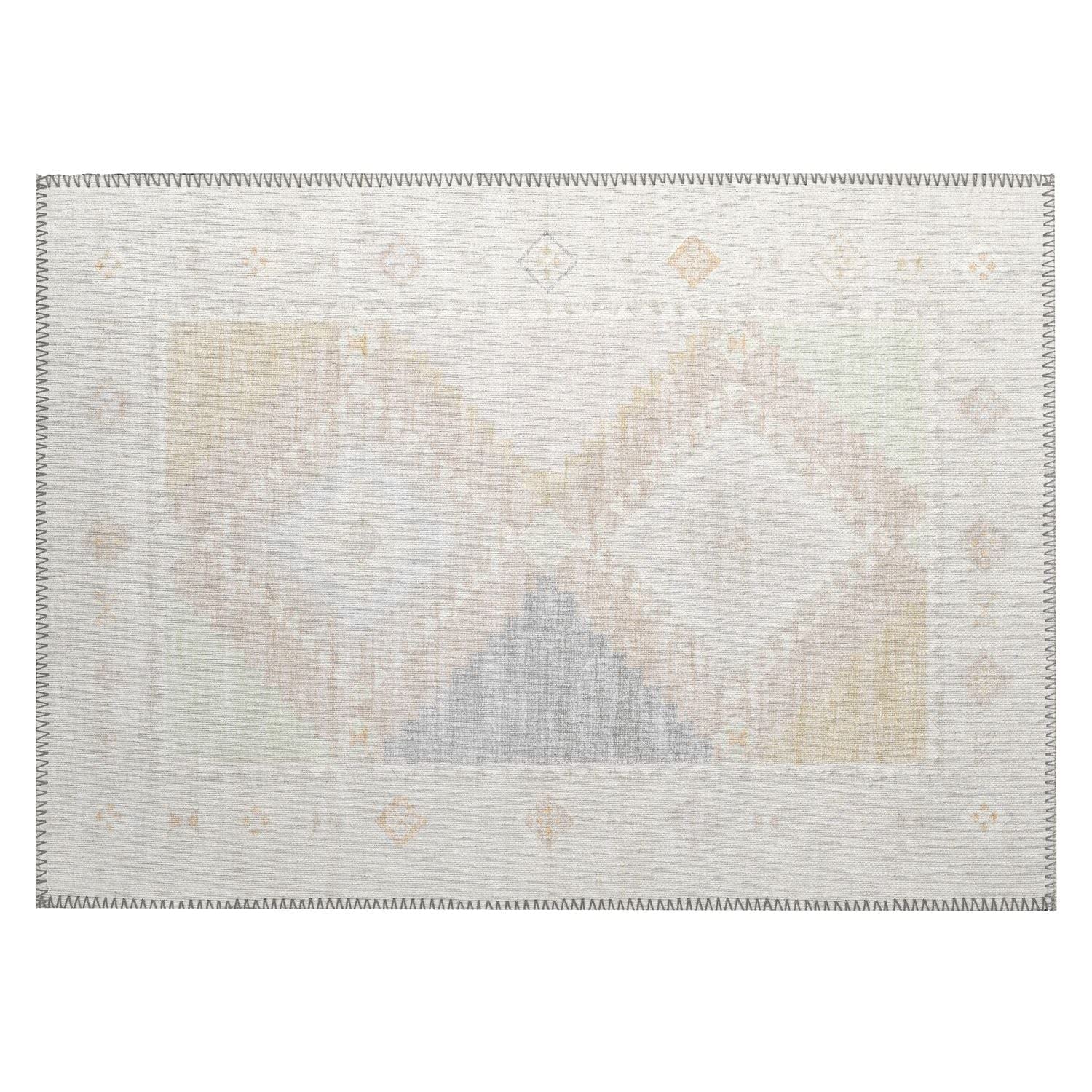 Phoenix Ph2 Ivory Southwestern Rug Rectangle 8' X 10'