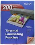 Nuova 200-Pack, 5 Mil Thermal Laminating Pouches 9 X 11.5 Inches, Letter Size (Lp205H)