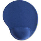 Compucessory 45162 Gel Mouse Pad, Wrist Rest, 9-Inch X10-Inch X1-Inch , Blue