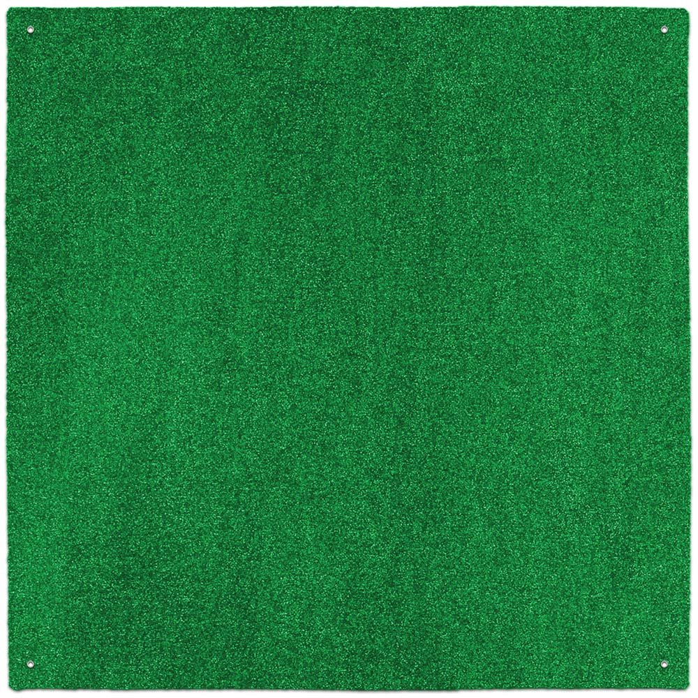 House, Home And More Outdoor Turf Rug - Green - 6 Feet X 6 Feet