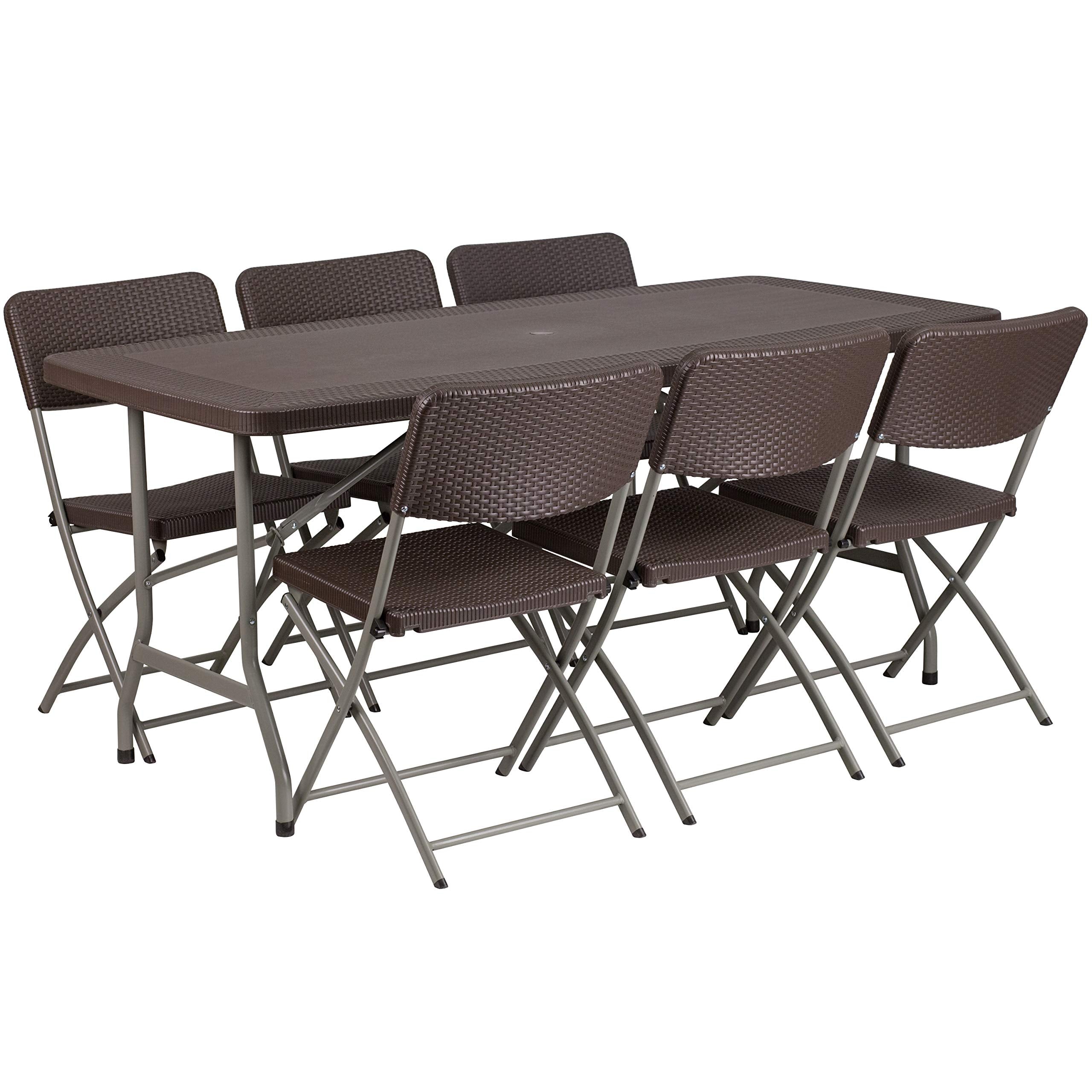 Flash Furniture Folding Table - Thumbnail 2