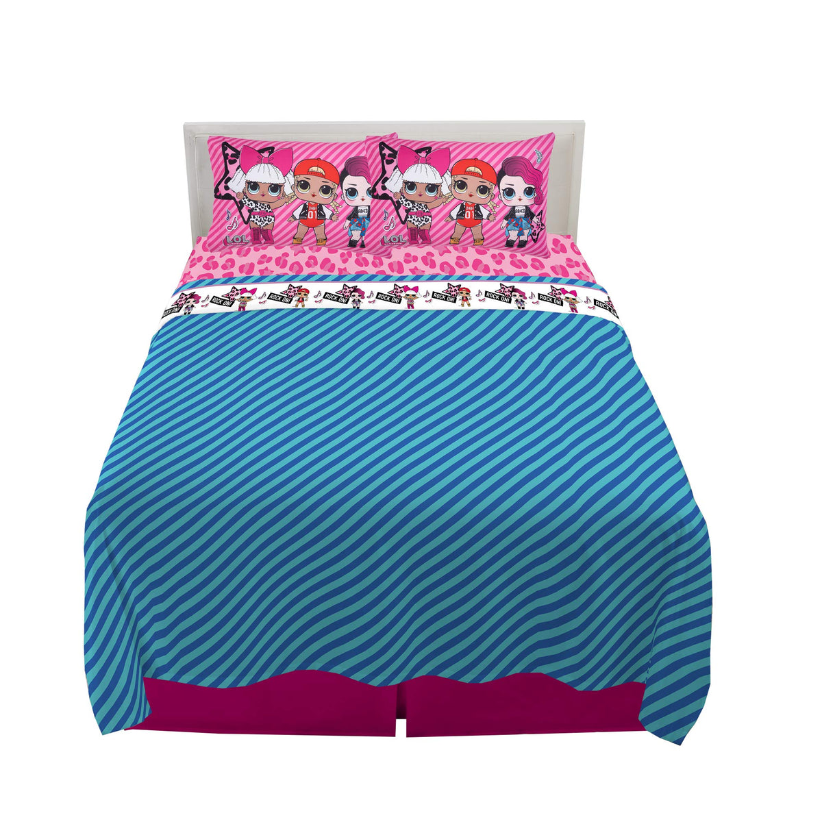 Franco Kids Bedding Sheet Set, (4 Piece) Full Size, L.O.L. Surprise