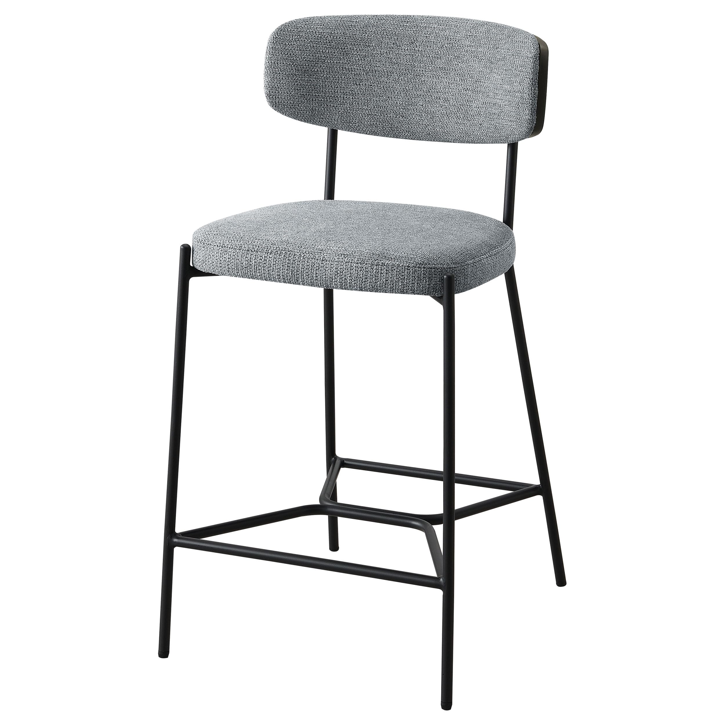 Coaster Home Furnishings Elison Counter Height Bar Stool Grey (Set of 2)