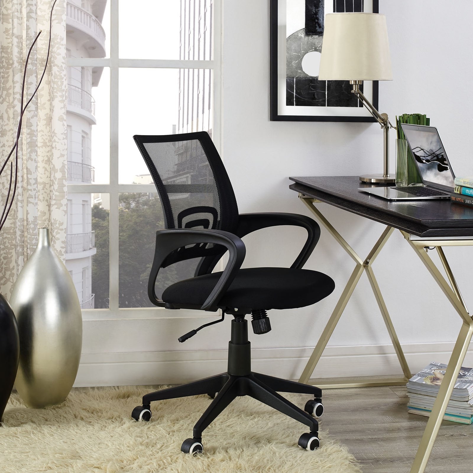 Modway Twilight Office Chair in Black