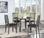 Steve Silver Furniture Yorktown 5PC Grey Dining Set, Gray