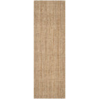 Safavieh Natural Fiber Collection Runner Rug - 2'3'' X 19', Natural, Handmade Farmhouse Jute, Ideal For High Traffic Areas In Li