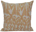 HandicraftPalace Cotton Printed Kantha Quilted Home Decor Cushion Pillow Case Home Sofa Sham Cushion Cover 16 X 16 Inch (Beig