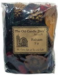 Old Candle Barn Balsam Fir Potpourri 4 Cup Bag - Perfect Winter or Christmas Decoration or Bowl Filler - Well Scented