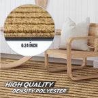 Gotohipi Runner Rug 6X59 Indoor Outdoor Utility Carpet,Area Rugs With Non Slip Rubber Backing For Hallway Kitchen Entryway Balco