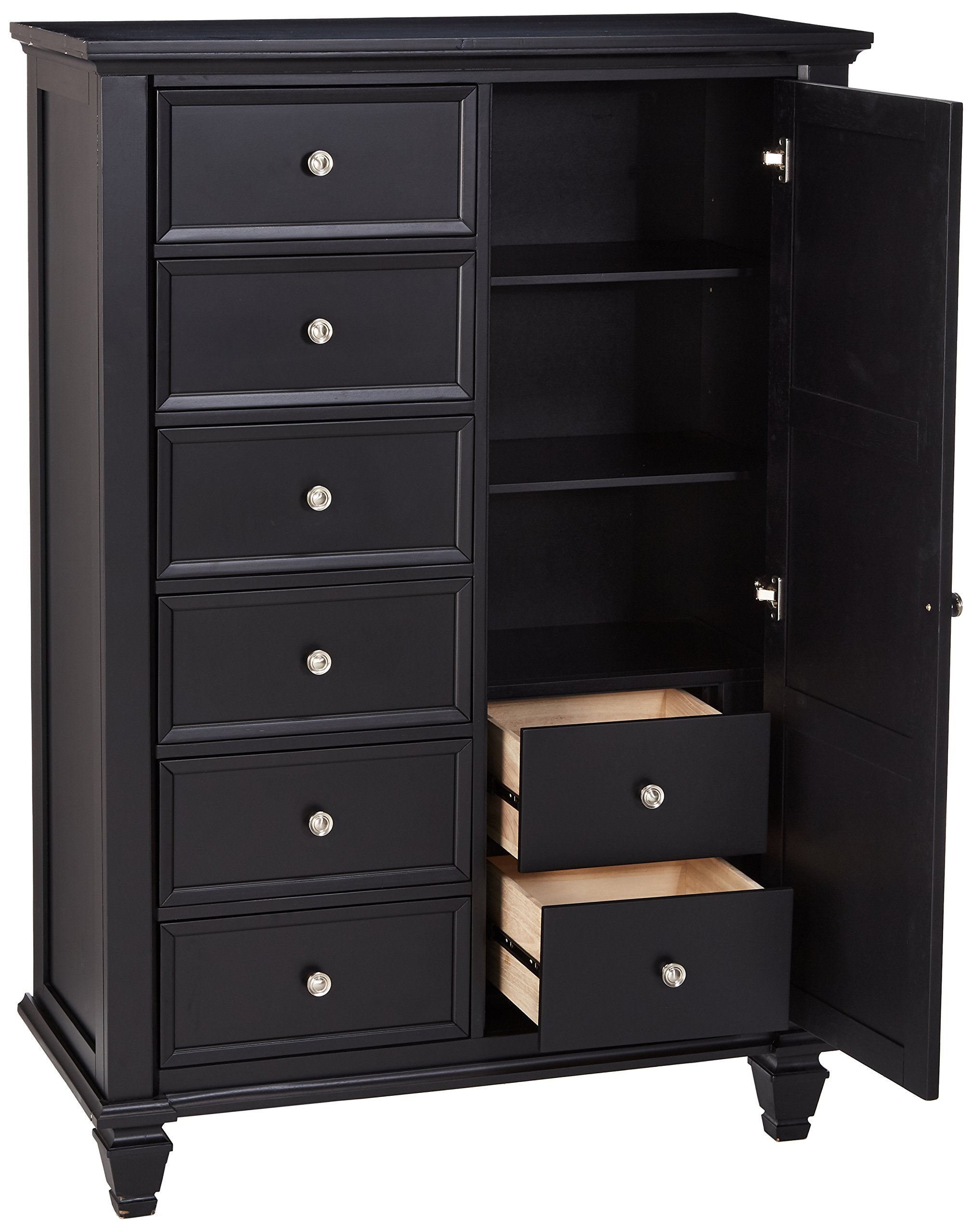 Coaster Furniture Sandy Beach Man's Chest Black 201328