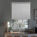 CHICOLOGY Cordless Mini Blinds, 1-Inch Slats, Vinyl Window Shades, Room Darkening & Privacy, Easy Install - Ideal for Windows, D