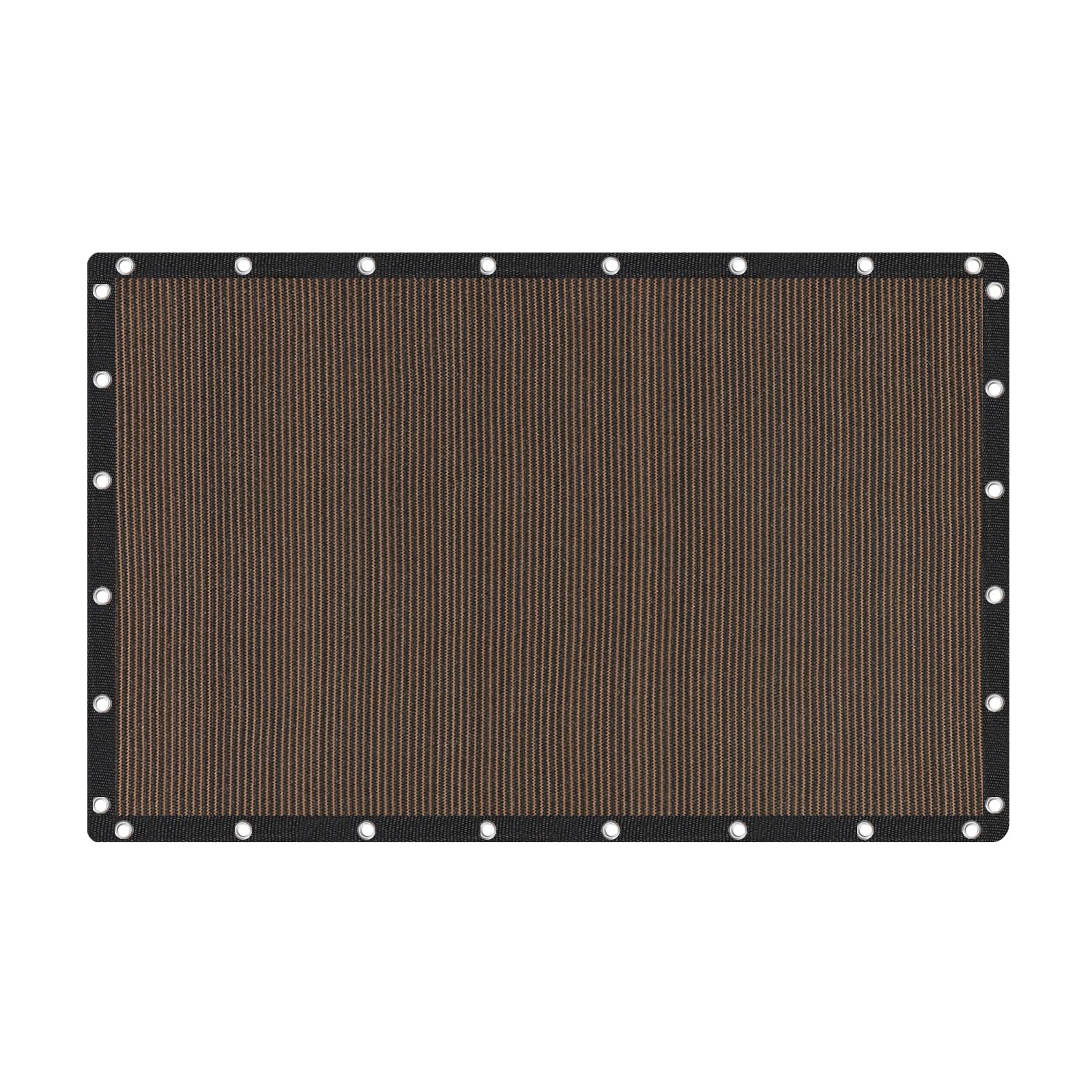 Vicllax 90% Shade Fabric Sun Shade Cloth Privacy Screen With Reinforced Grommets For Outdoor Patio Garden Pergola Cover Canopy 10X14 Ft, Mocha