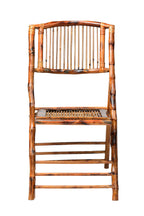 Commercial Seating Products Bamboo Folding Chairs, 4-Pack, Wood