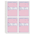 Tops 4005 Telephone Message Book, Fax/Mobile Section, 5 1/2 X 3 3/16, Two-Part, 200/Book