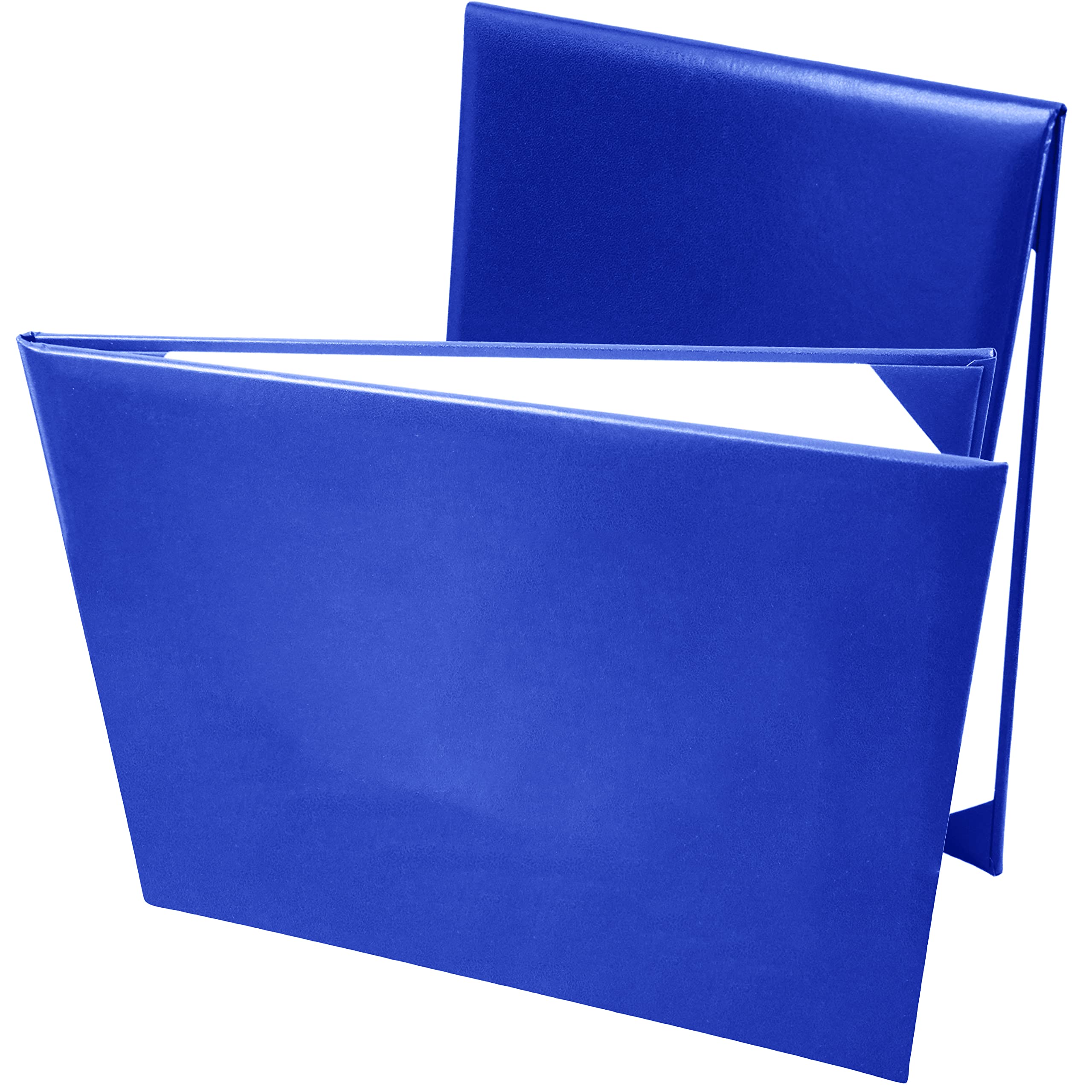 Yiioss Diploma Cover 8.5X11 For Diploma Holder Graduation Certificate Cover Smooth Leather,Royal Blue