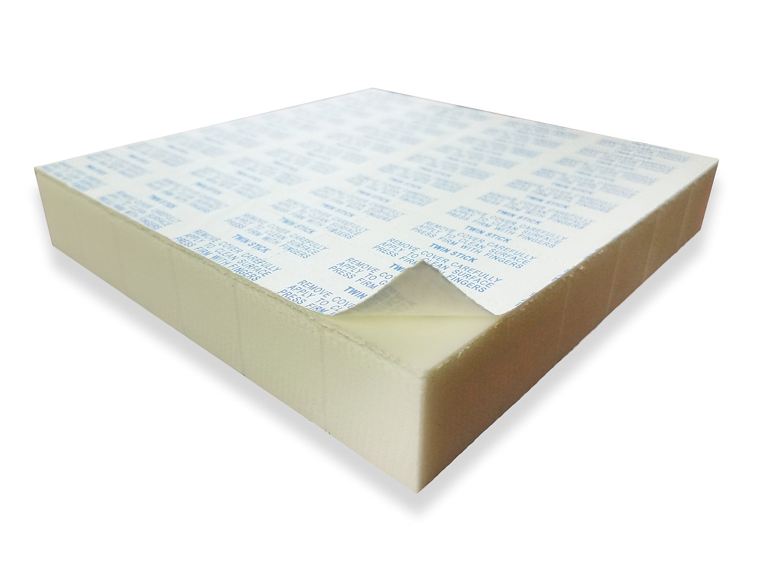 12 Of Vhb Double-Sided Foam Squares Adhesive 1 X 1 Inch X 1/2 Inch Thick! - Permanent Aggressive Adhesive Dots. (1 Inch Thick)