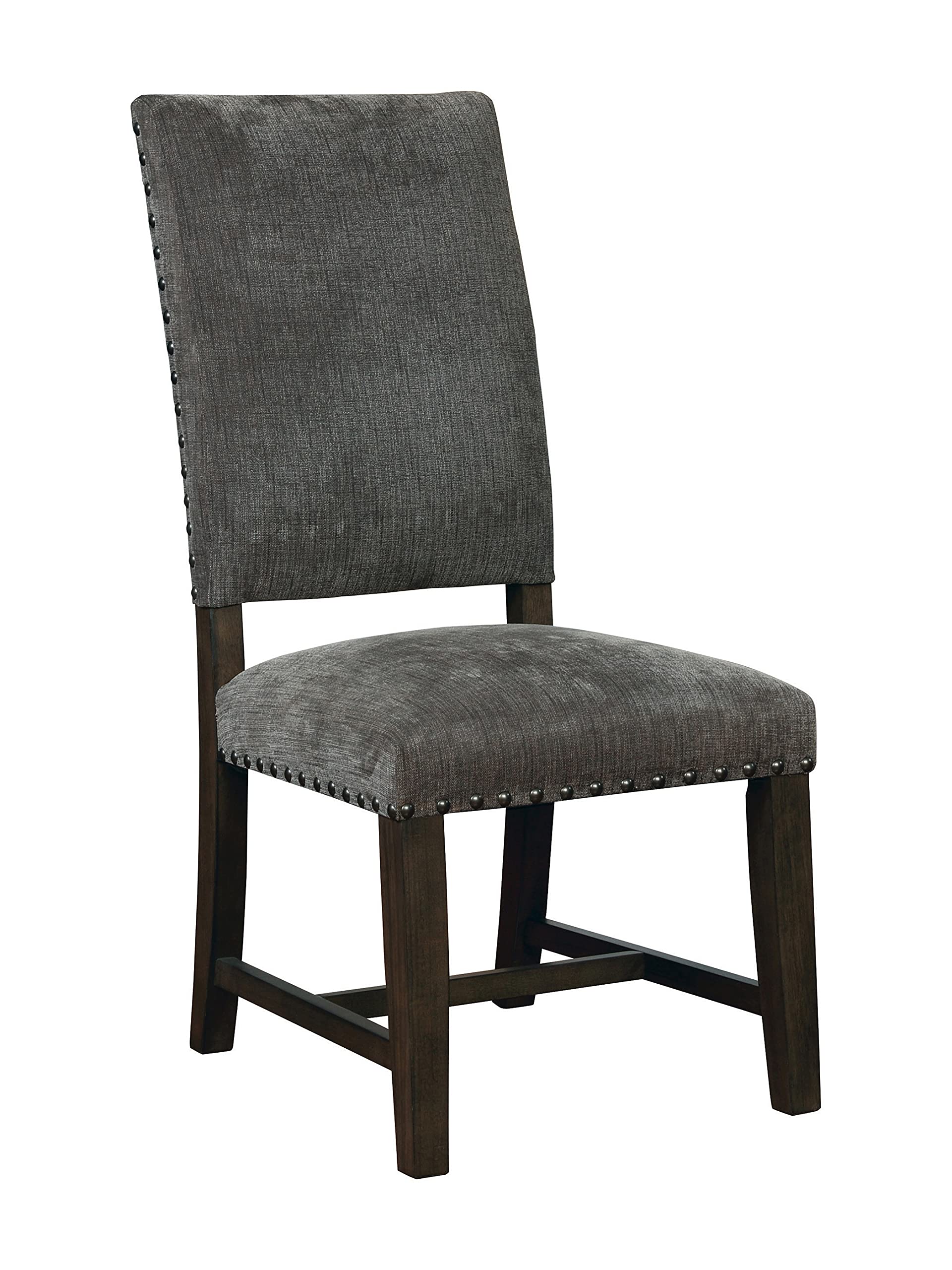 Upholstered Parson Side Chairs Warm Grey (Set of 2) 109142