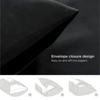Bedsure Pillowcases Standard Size Set Of 2 - Taupe Standard Pillow Cases 2 Pack 20 X 26 Inches, Brushed Microfiber, Pillow Case Covers With Envelop Closure
