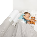 Banbaloo | Bed Bumper For Toddlers - Premium Model | Xl Bed Barrier With Mattress Cover | Toddler Bed Bumper | Easy Setup And Qu