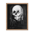 Poster Master Vintage All Is Vanity Poster - Retro Skull Print - Optical Illusion Art - Gothic Gift for Him, Her, Men, Women - S