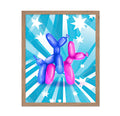 Poster Master Balloon Dog Poster - Naughty Balloon Dog Print - Trendy Art - Pop Art - Modern Art - Gift for Men & Women - Funny 