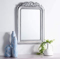 Safavieh Home Collection Wenda 24 x 36-inch Gold Silver Traditional Decorative Mirror
