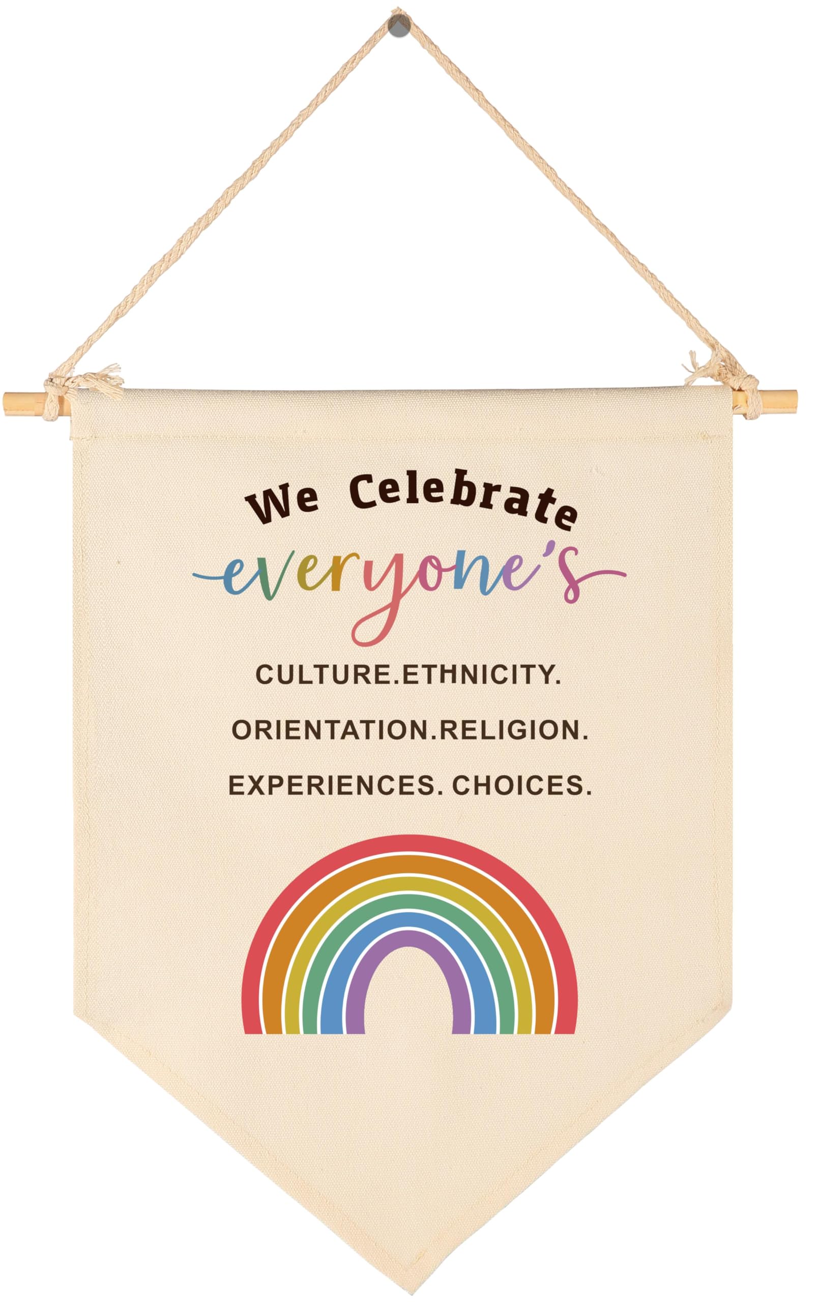 School Counselor Office Sign-Social Worker Equality Safe Space Decor Gift-Classroom Nursery Hanging Flag Pennant Banner Wall Dec